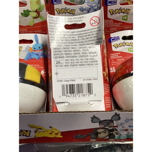 Mega Construx Pokémon Poke Ball Series 19 - Picture 3 of 3